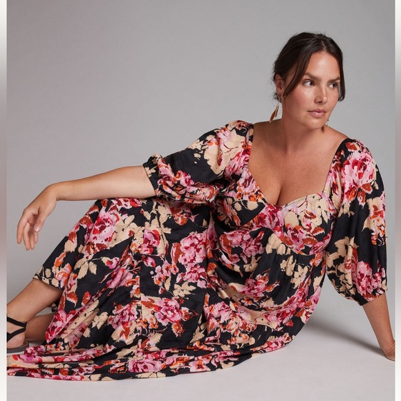 Anthropologie Blossom Maxi Dress - S - Picture 5 of 7